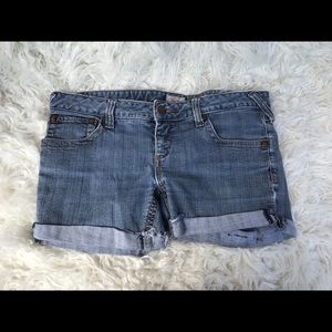 Free People Jean shorts
